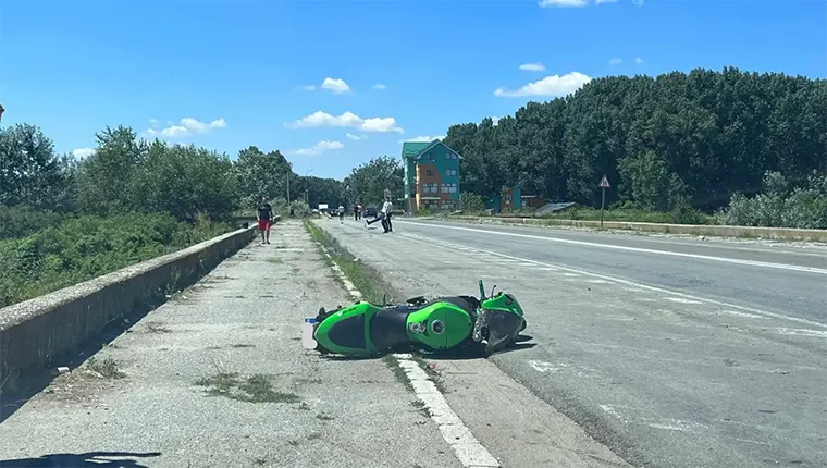 accident motocicleta pod olt slatina
